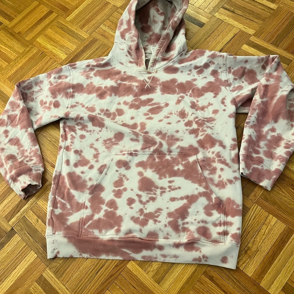 Lululemon All Yours Pink Tie Dye Hoodie Size 10